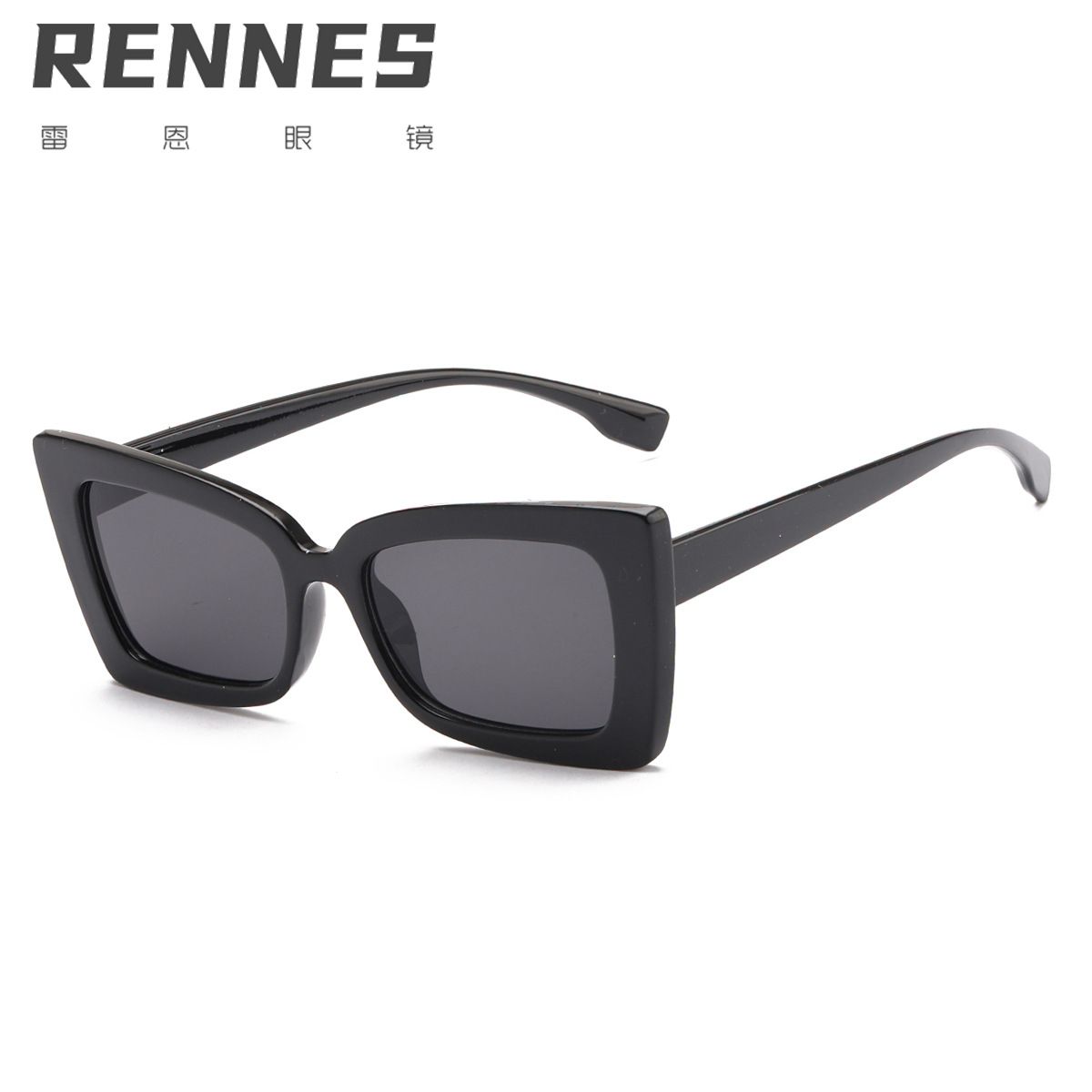 2021 Nuevas gafas de sol coreanas Gafas de sol transfronterizas europeas y americanas Caja de mujer Gafas de sol personalizadas de moda personalizadas 98056