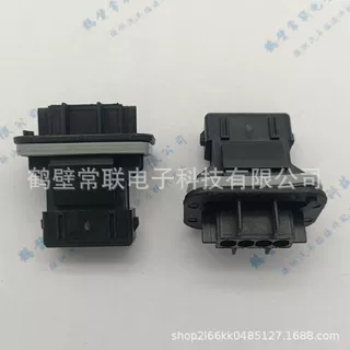 DJ7043-3.5-11 黑色3.5系列4孔公端护套 汽车线束连接器 胶壳