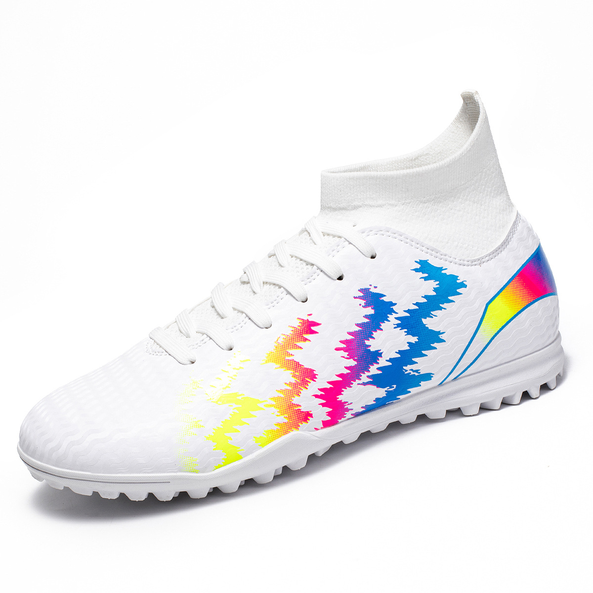 Nuevos zapatos de entrenamiento de césped para hombres y mujeres, zapatos de fútbol de césped transpirables, zapatos de fútbol