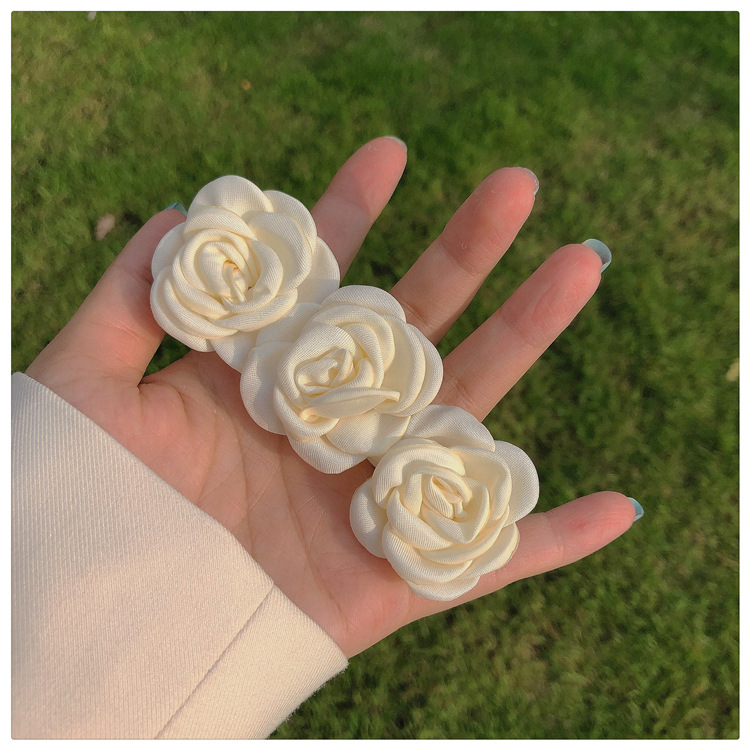 Kamelie Super Fee Sommer Neue Blume Rückseite des Kopfes Top Clip Wenig Duft Stil High-End Nische Haar Zubehör Für_voghion.com