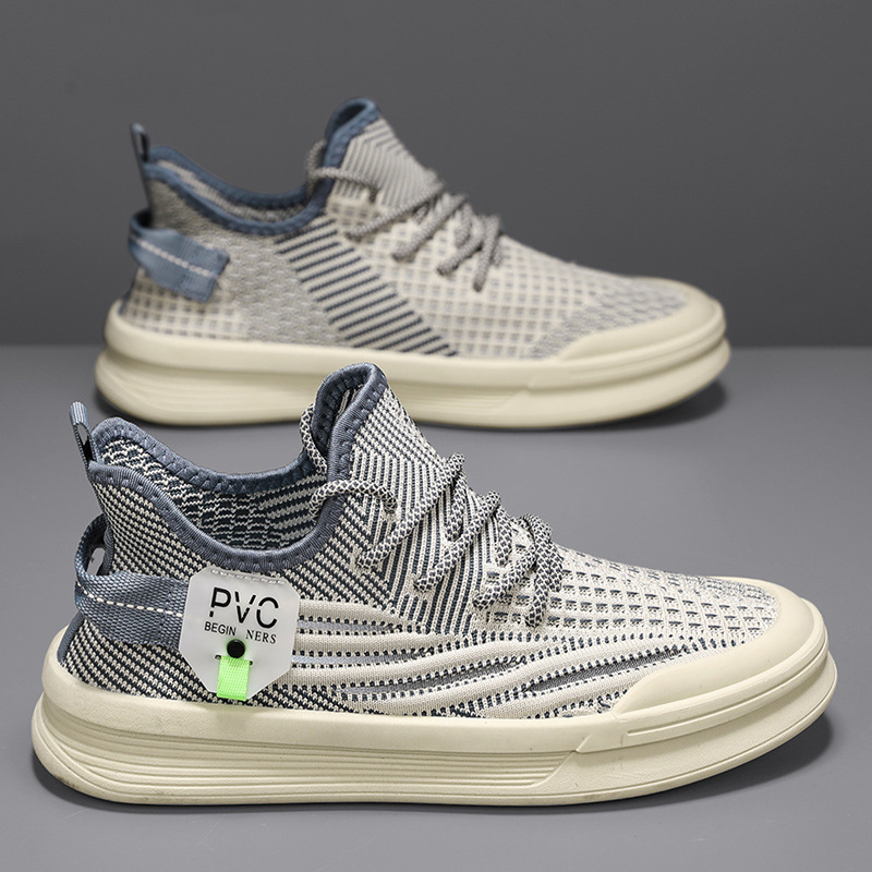 Breathable comfortable fashionable running sneakers for students
