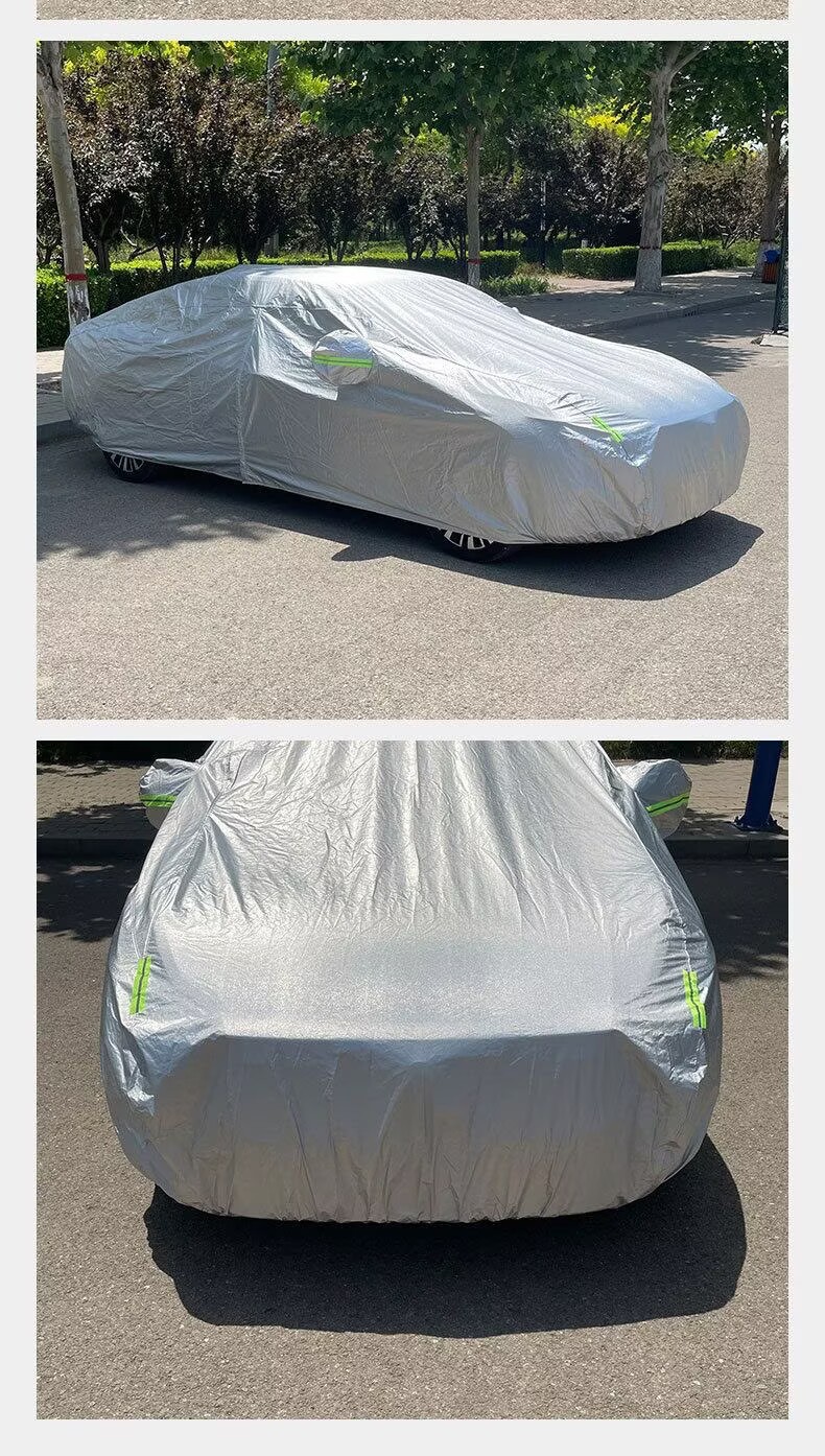 Manufacturer Supplies Waterproof and Thickened Camouflage Oxford Cloth Car Covers, Sunshade Car Covers, and Thickened Peva Car Covers
