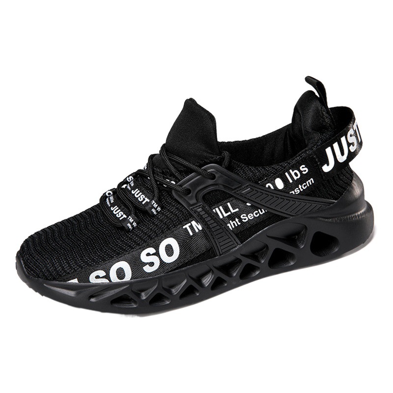 Zapatos de hombre 2023 nuevos zapatos de hombre de otoño volando tejido de moda transpirable deportes casual corriendo malla zapatos de moda Zapatos de gran tamaño