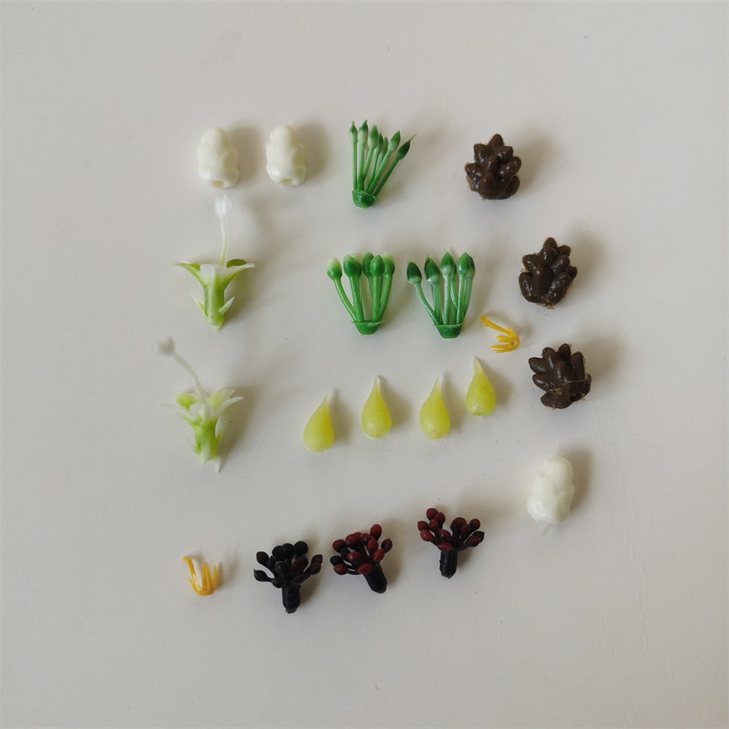 仿真花配件塑料小花蕊 盆栽小花頭 小果實 DIY手工裝飾小花苞材料