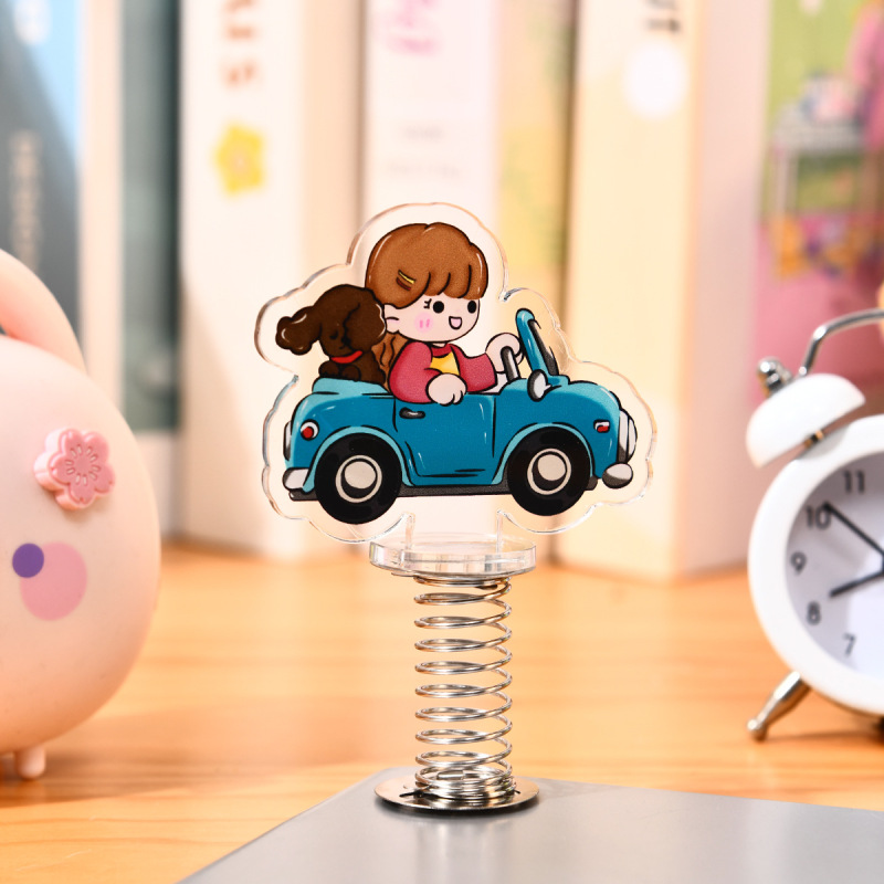 車載スプリングロックアクリルオーダーメード立牌源工場卸売デスクトップ置物小物オーダーメード|undefined