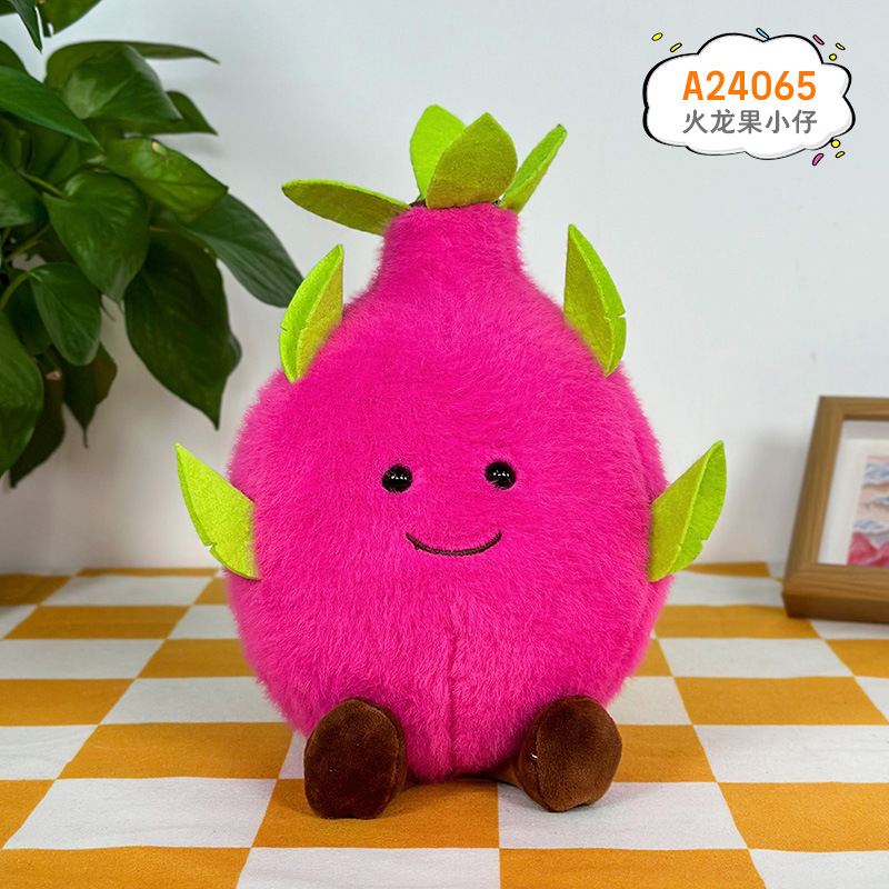 Comercio exterior dibujos animados transfronterizos lindos juguetes de peluche de fruta sandía muñecas de maíz muñecas de simulación de niños