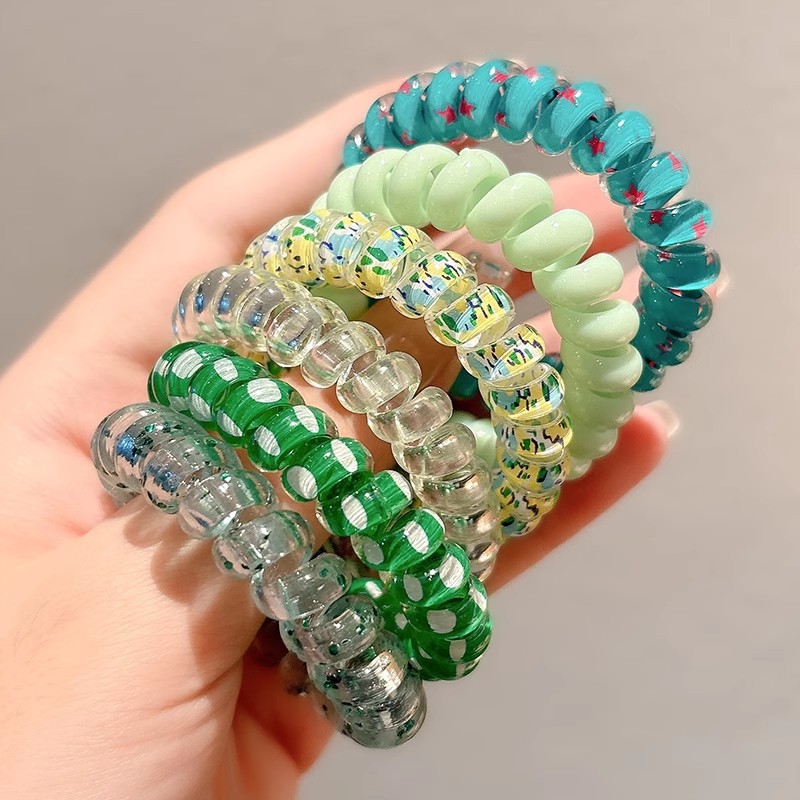 5#청록색 6개입 - 봉투 포장 6cm