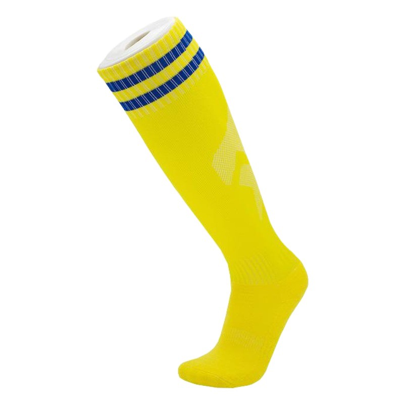 Competition two-bar professional football socks men's female children's adult towel bottom stall knee socks wholesale