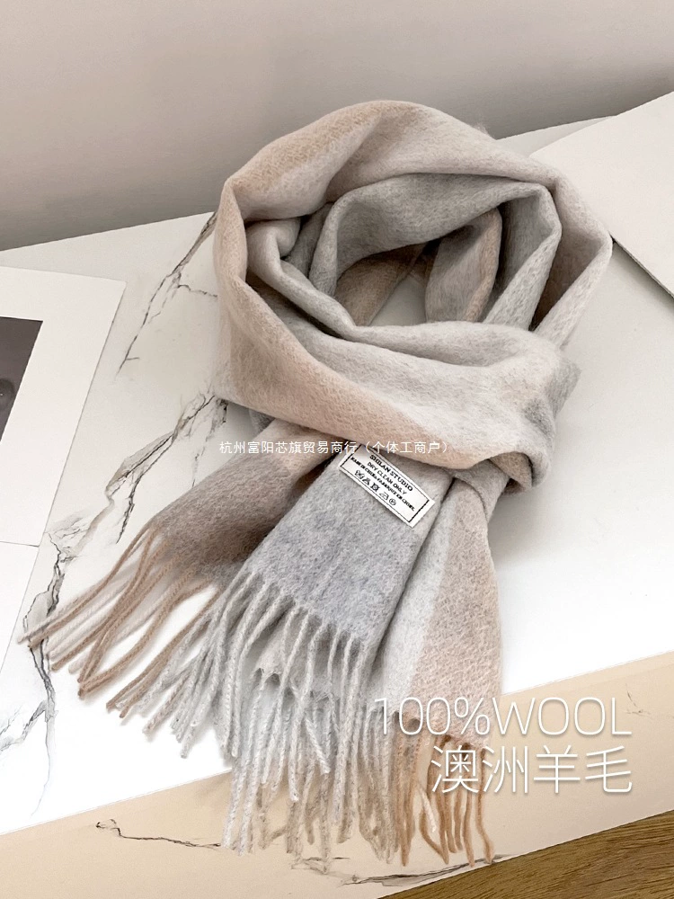 Woolen winter scarf, Birthday gift