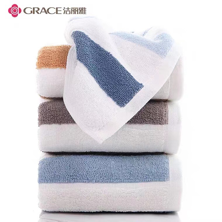 Jialiya Bath Towel 6725 Cotton Sports Towel Extra Long Men's Fitness Running Sweat Towel