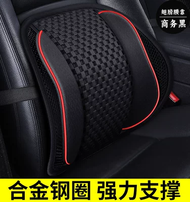 Cushion, Driving Lumbar Support, Car Lumbar – Waist support - wing-mesh-lumbar-support-business-black-strong-support-breathable-waist-support