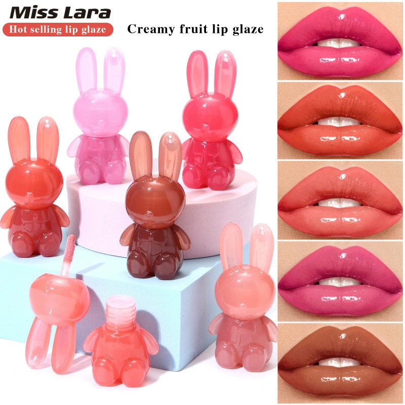 Moisturizing lip gloss, lip balm, mirror effect, 6 colors, plump lips effect, (Cross-border trading), intense hydration