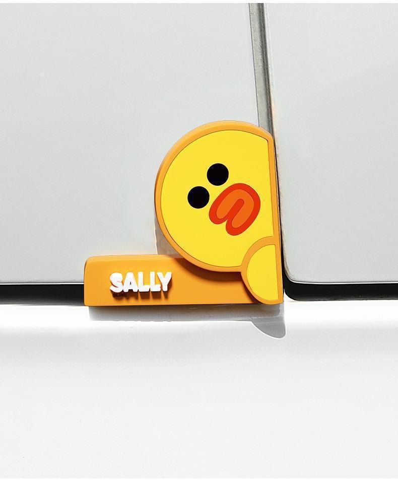 Cute Cartoon Car Door Anti-Collision Stickers, Car Stickers, Anti-Collision Strips, Car Door Edge Protection Strips, Anti-Scratch Stickers