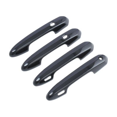 Suitable for 21 Models of Toyota Sienna Sienna Hood Trim, Grille, Headlight Eyebrow, Rear Trim, Window Trim (Other Automotive Exterior Supplies) - bright-black-smart-handle