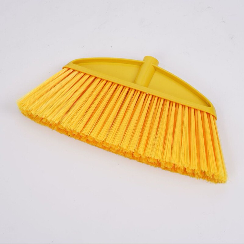 Plastic soft-bristle broom, dust broom, household cleaning broom, school and construction site broom, wholesale from the source