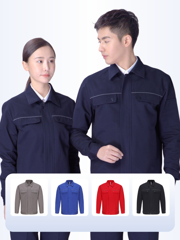 Otoño y invierno ropa de algodón grueso tela ropa de trabajo set de reparación de maquinaria taller de reparación de automóviles ropa de trabajo resistente al desgaste y sucia
