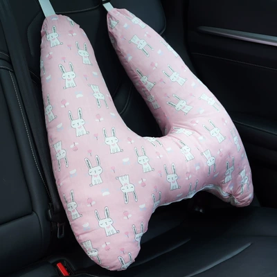 Seat belt shoulder pad – artifact car shoulder guard - small-powder-rabbit-removableupgrade-linercotton-breathable-5566cm