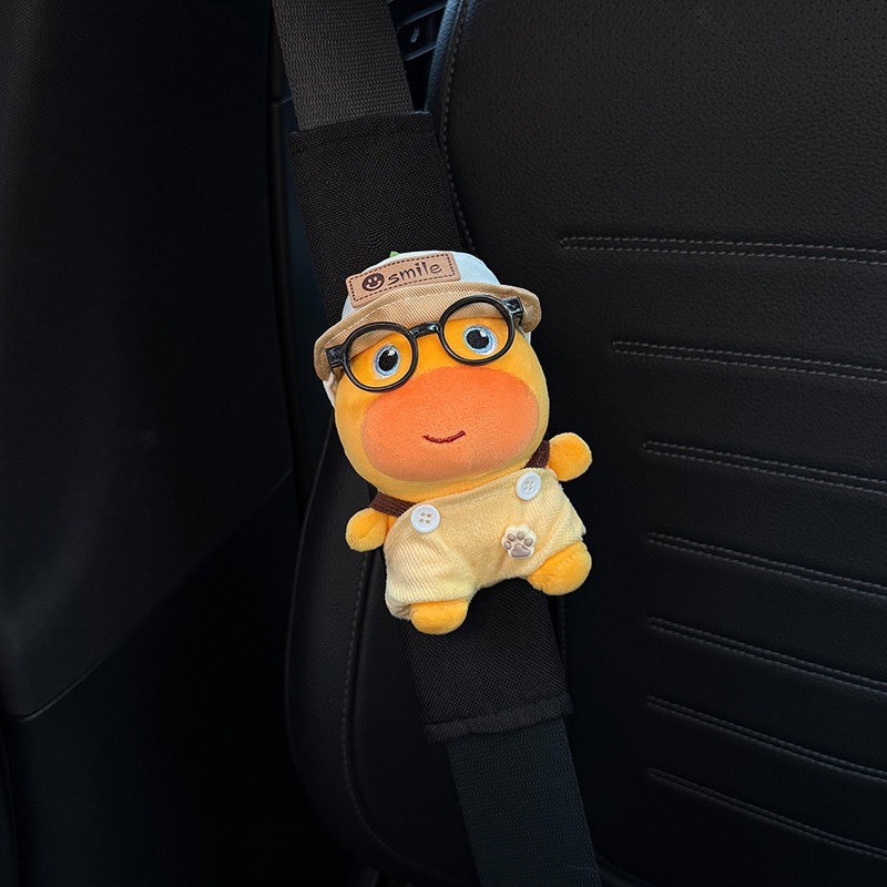 New Lulu Car Seatbelt Shoulder Pad Protector Car Interior Accessory Seatbelt Decoration 2026 Anti-Collision Cover for Women