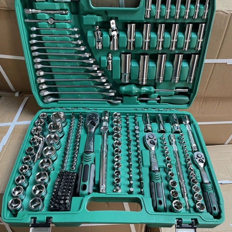 Tools set for repair, wrench, 150 pieces