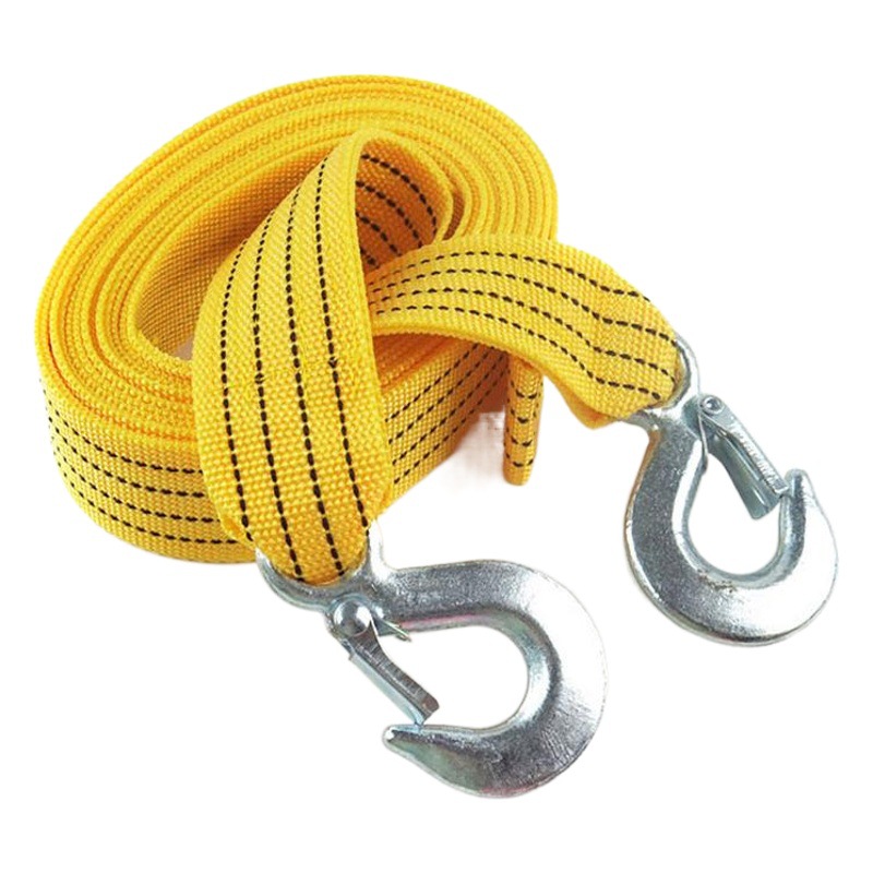 Direct selling car traction rope car safety emergency trailer with car trailer rope 4 meters 3 tons trailer rope