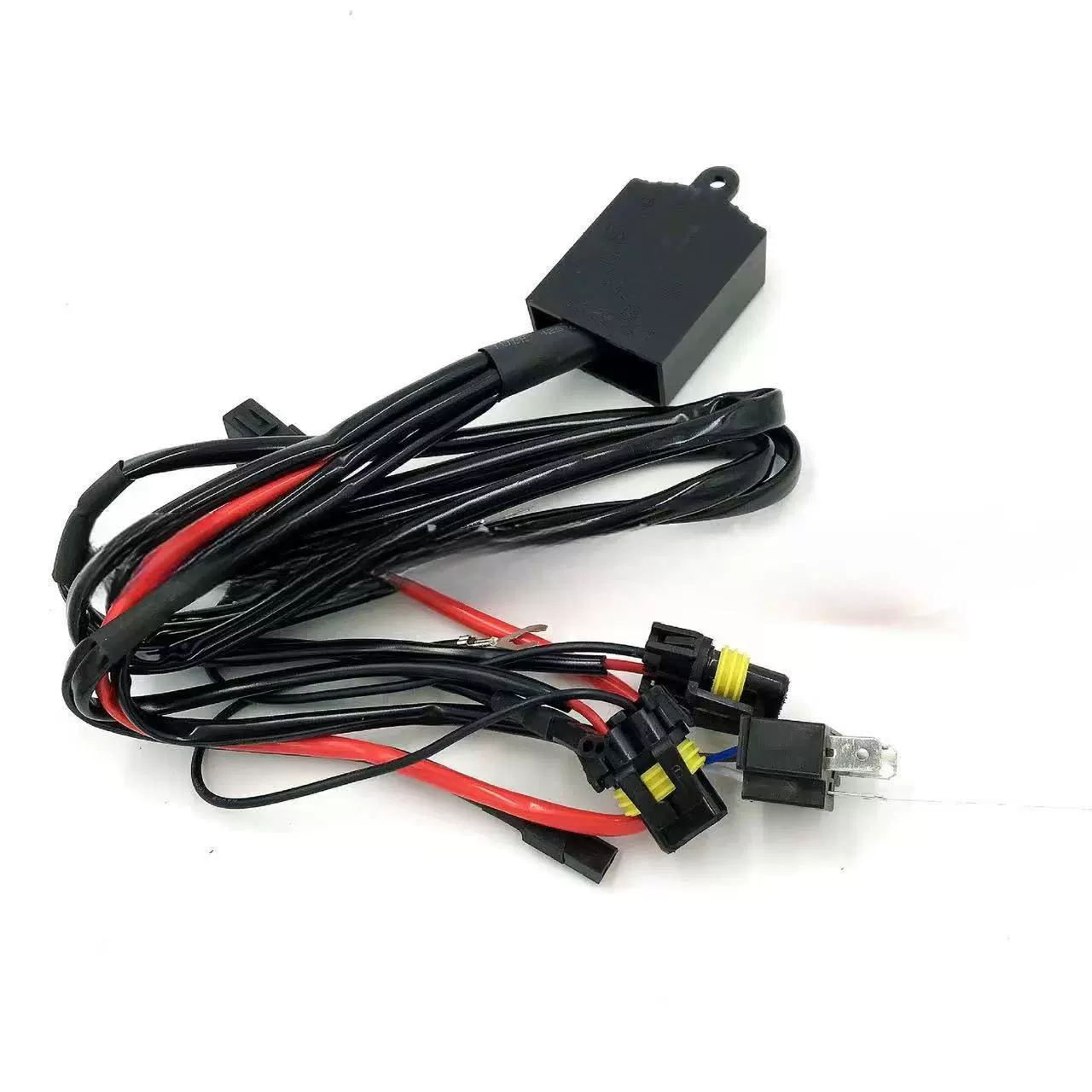 Производитель автомобиля H4HID, усиленный, с инъекцией клея, водонепроницаемый комплект проводов, модификация линз, 12 В, жгут переменного света