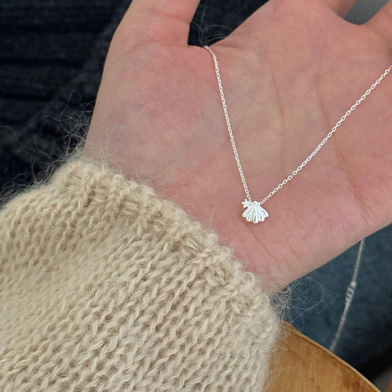 Collana di conchiglie, portafortuna, regalo di amicizia, gioielli da donna, idea regalo alla moda per lei_voghion.com