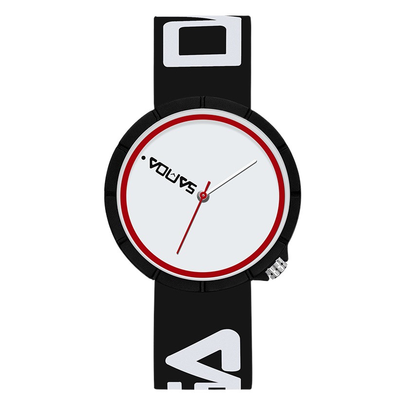 SANDA 3204 Nuevo movimiento de cuarzo Correa silicona simple casual deportes al aire libre reloj estudiante