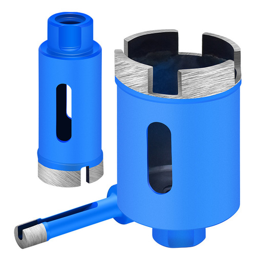 Angle grinder hole opener Sintered marble glass ceramic tile drill pebble granite hole drill