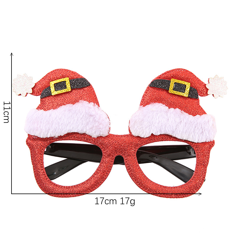 Nueva Navidad diadema gafas marco Halloween Día de San Valentín gafas de Santa Claus gafas Fiesta de Navidad