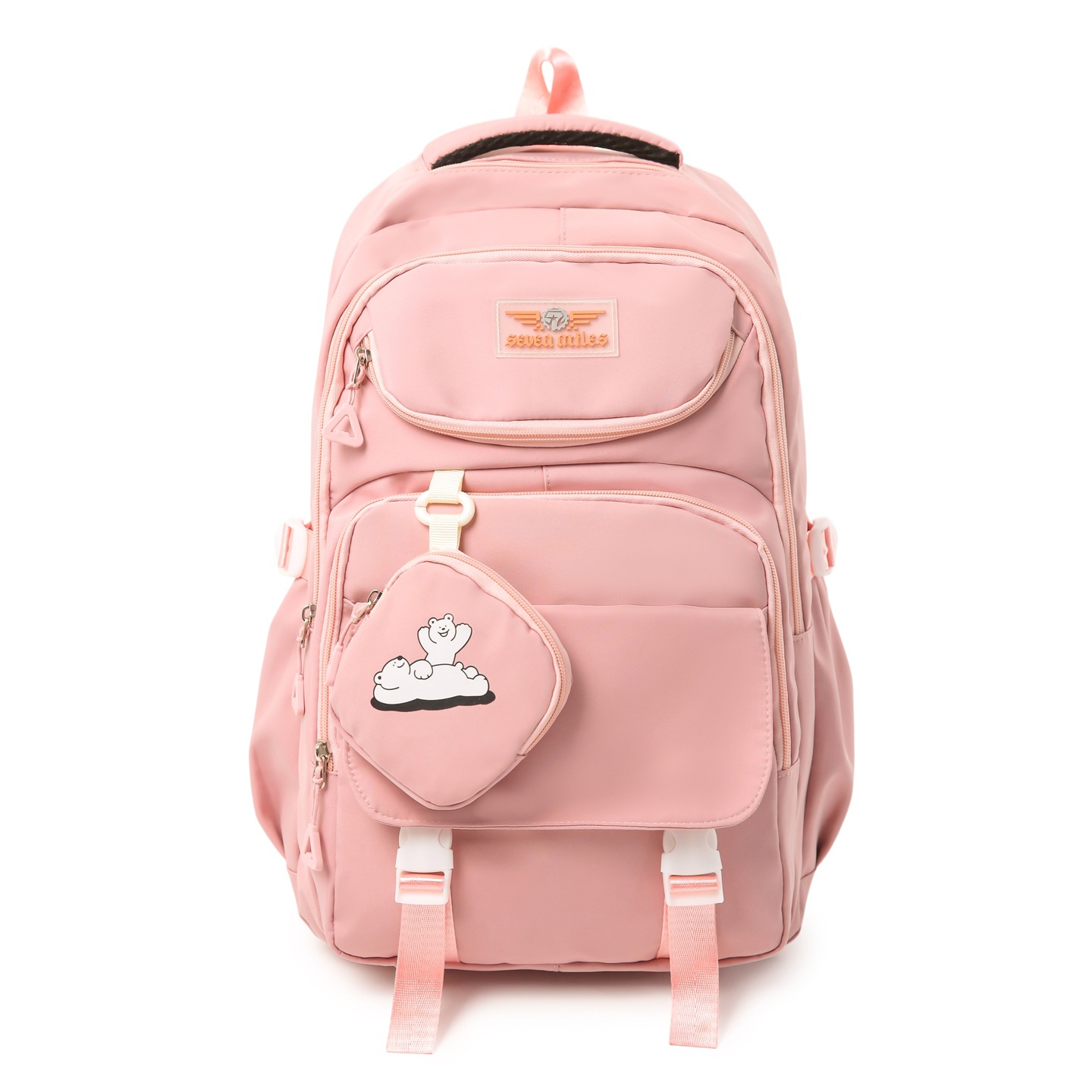 Mochila de gran capacidad nueva hermosa de alto valor facial para estudiantes de secundaria mochila de fábrica al por mayor