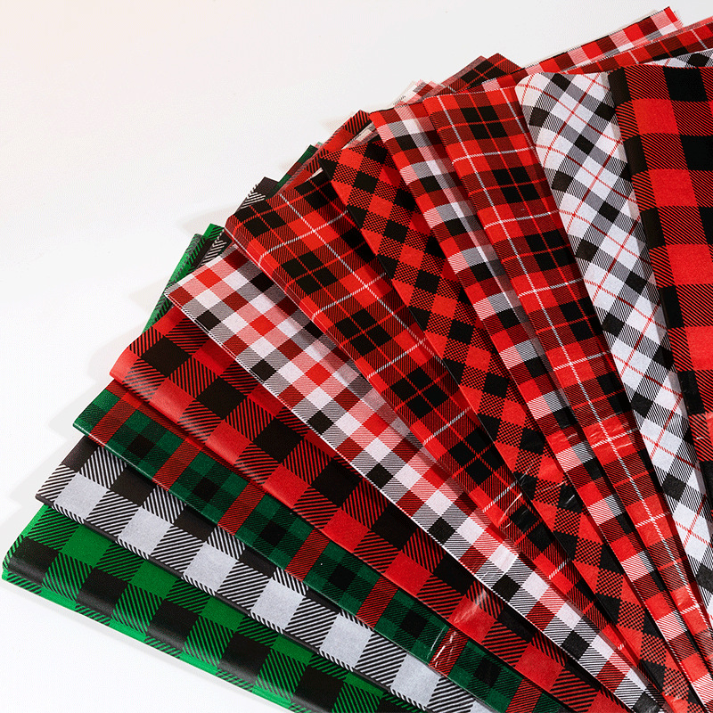 17G papel pera impresión personalizada Logo copia papel de algodón papel de cera bolsa de regalo de Navidad Zapatos Ropa papel de embalaje