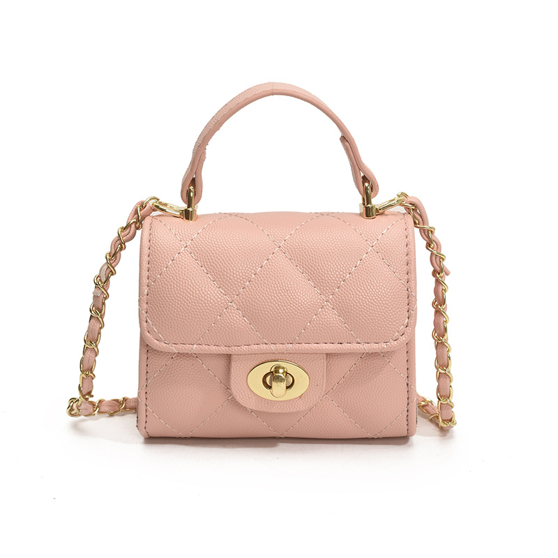 Bolso de cadena de moda coreana 2025 verano nuevo bolso pequeño bolso de hombro fragante bolso de mensajero de hilo bordado de diamantes mujer