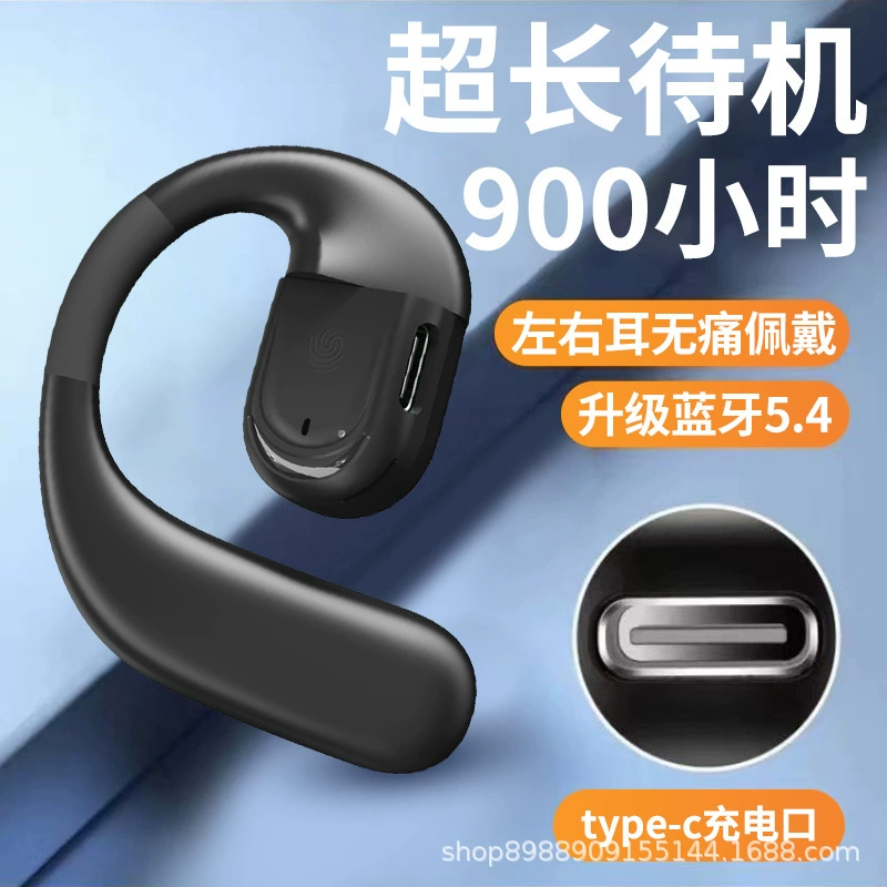Модель OWS Bluetooth-гарнитура YJ78 с беспроводными вращающимися наушниками с открытым ушным вкладышем