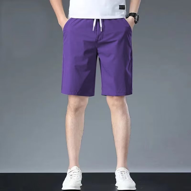 24 colores personalizados logotipo japonés pantalones cortos para hombres de verano delgados deportivos casuales sueltos ventilados para hombres