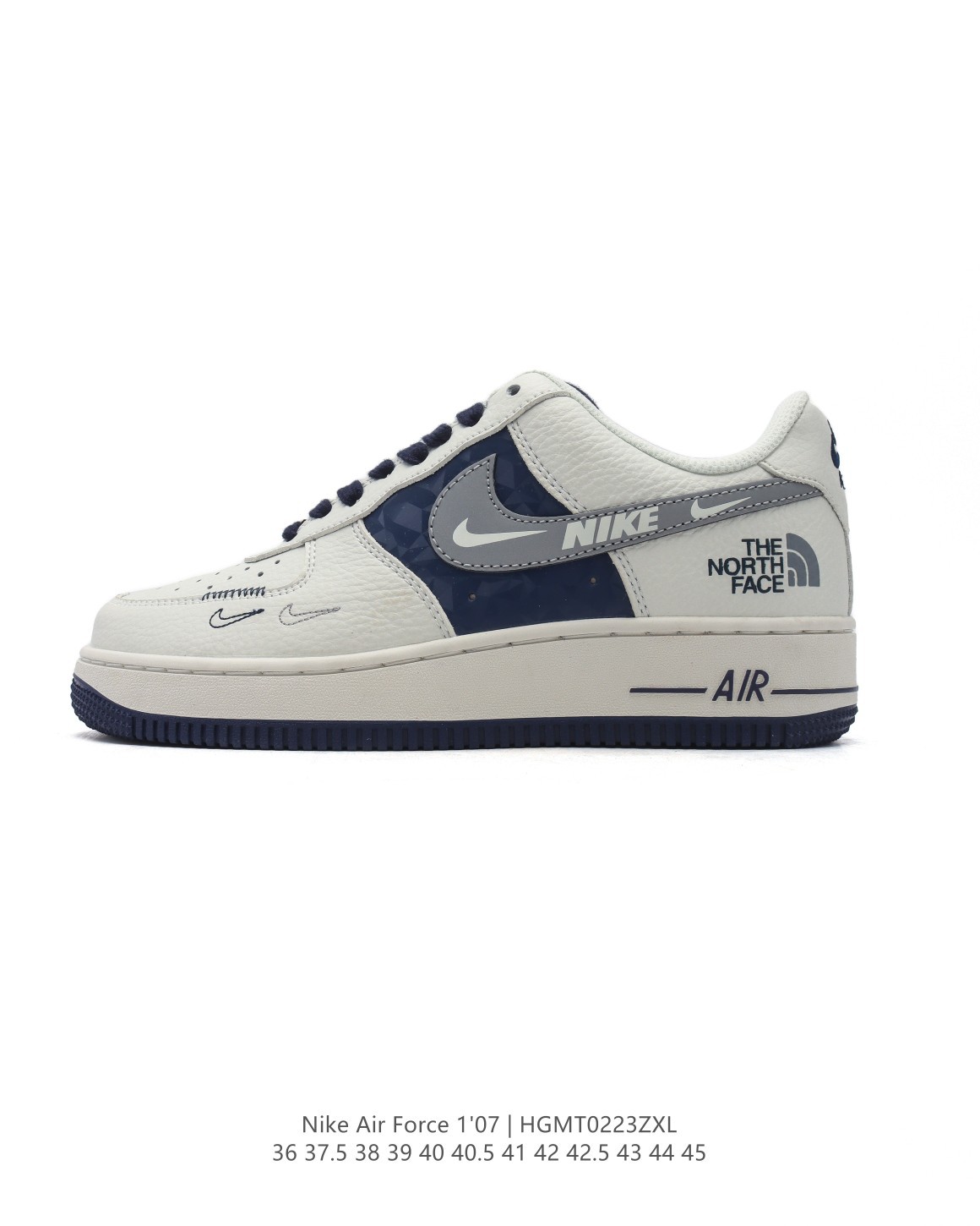 Zapatos Putian versión original de la fuerza aérea No. 1 en el extranjero marca conjunta de la cabeza de cuero en lugar de cojín de aire zapatillas deportivas para hombres y mujeres