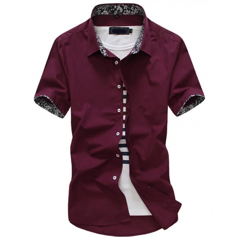 Shirt, trousers, for teenagers, Korean style, slim fit 4