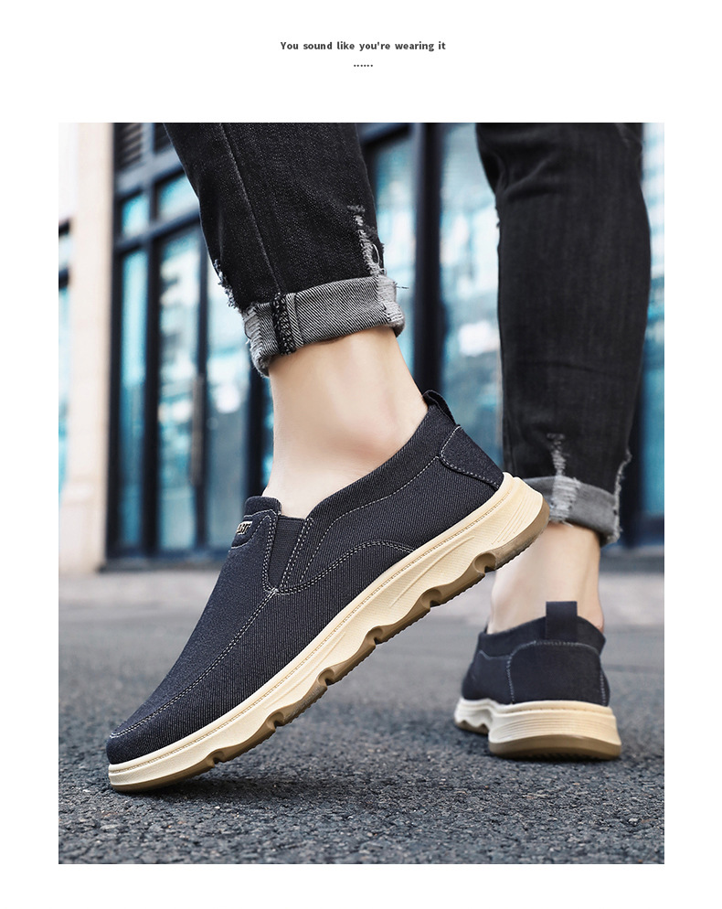 Shoes Men's New Single Shoes British Style Doudou Shoes Dad Shoes One Pedal Casual Sports Shoes_voghion.com