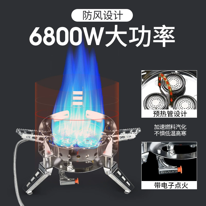 Новый походный штатив-голова для печи шаг Лес B17Pro, ветронепроницаемая голова для наружной печи портативная газовая дикая палатка раскладная мини-печь
