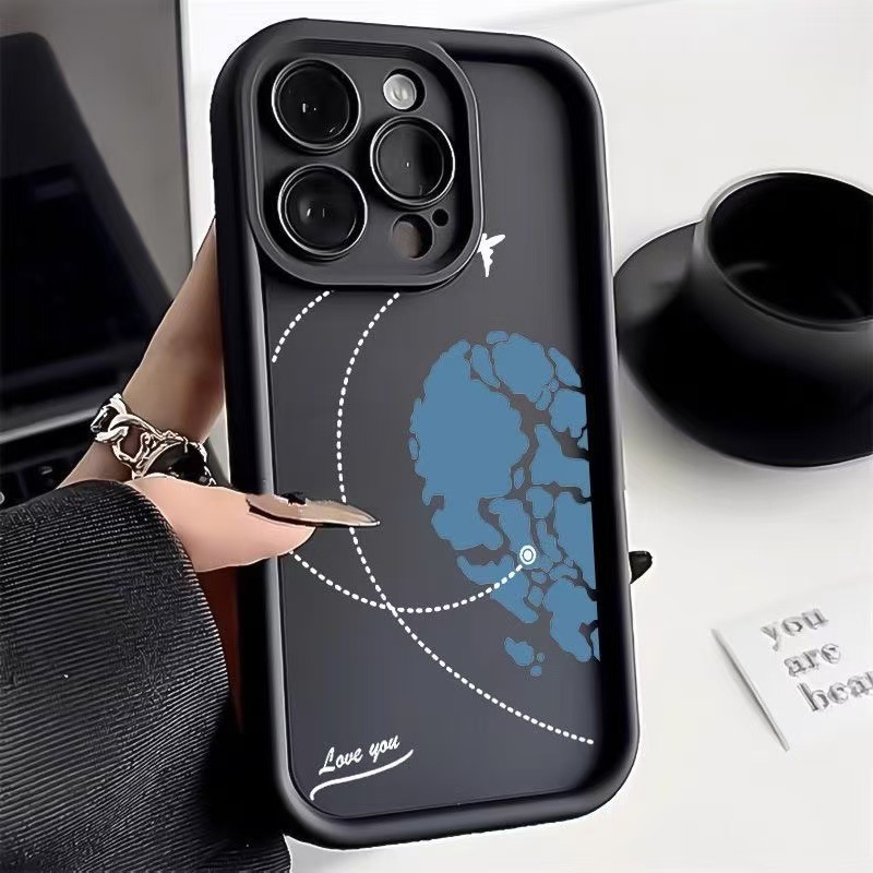 Funda para iPhone 17, compatible con parejas, a prueba de golpes para Apple 15 Pro Max, estilo europeo y americano, nuevo modelo 13 Pro/12, 16.