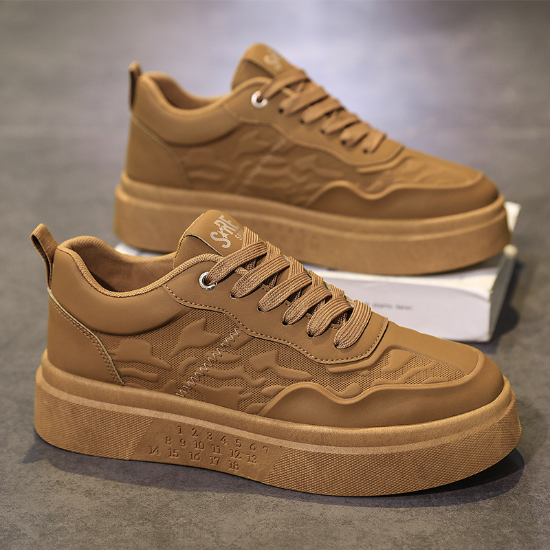 Scarpe da ginnastica versatili da corsa sportive da uomo, alla moda, casual, alla moda, con suola spessa, autunno 2024_voghion.com