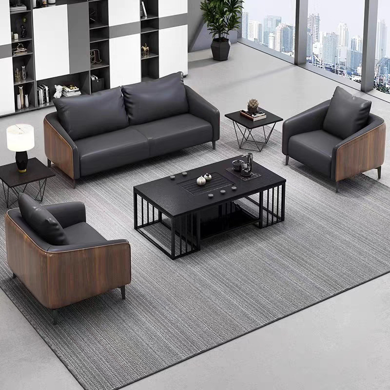 Firestone Kung Fu mesa de té sofá de oficina simple mesa de té de mármol moderna mesa de té de oficina con Cocina de Inducción