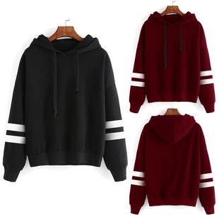 2022 autumn and winter New eBay AliExpress wish hot selling popular hooded loose long sleeve men's striped sweater