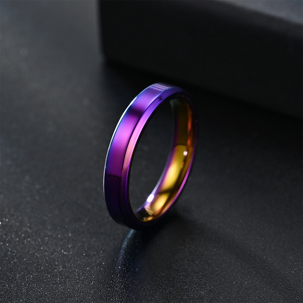 Small design ring stainless steel