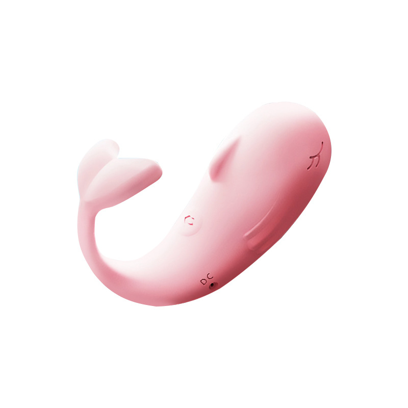 Love the second generation cute whale-pink mini program silicone+abs