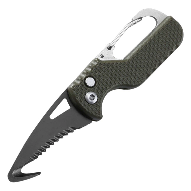 Портативный Многофункциональный Экспресс-пакет Распаковка ножа брелок с зубчатым крючком портативный инструмент для распаковки мини-коробка Распаковка