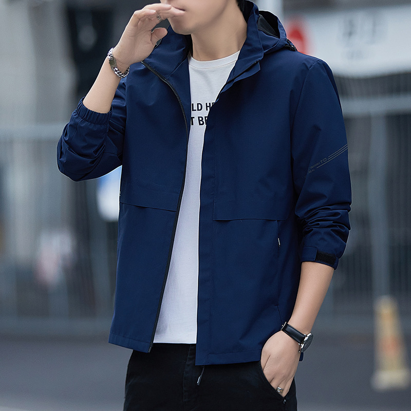 Charge Clothes Single Layer Water-repellent Spring and Autumn Outdoor Soft Shell Jacket Windproof Waterproof Four-grade Casual Mountaineering Suit fleece-lined