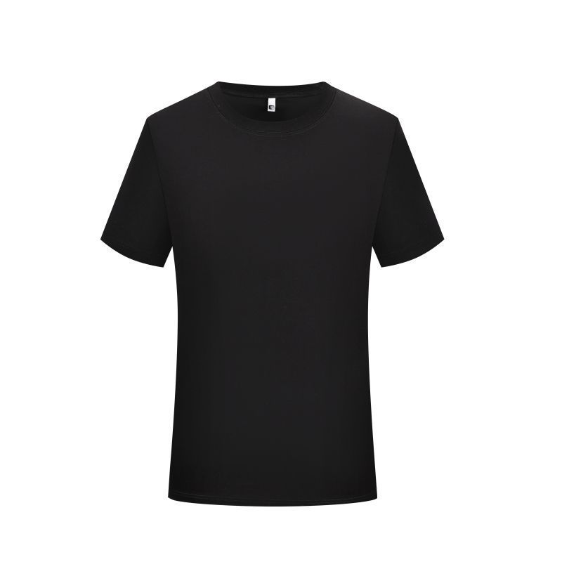 【绢糸入り】7a抗菌tシャツカップル40本半袖tシャツ夏新作縦順純色丸襟シャツ|undefined