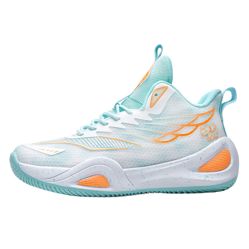 2025 primavera zapatos de baloncesto de tamaño grande zapatos de hombre zapatos deportivos antideslizantes transpirables zapatos de entrenamiento de combate para estudiantes de secundaria juveniles image 5