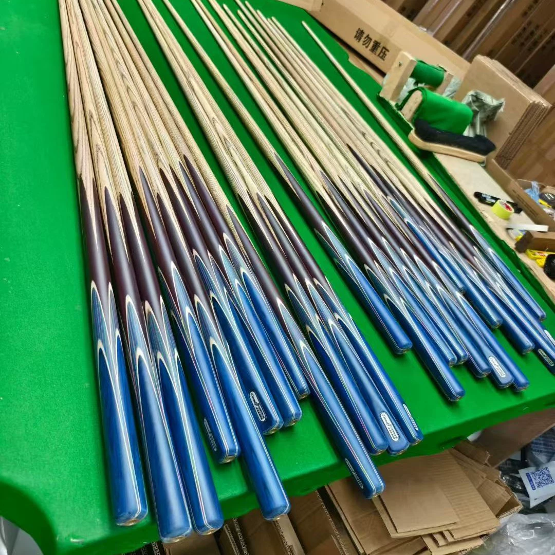 Ружейник бильярда кий снooker handmade billiard cue black eight cue small head 16 color table cue