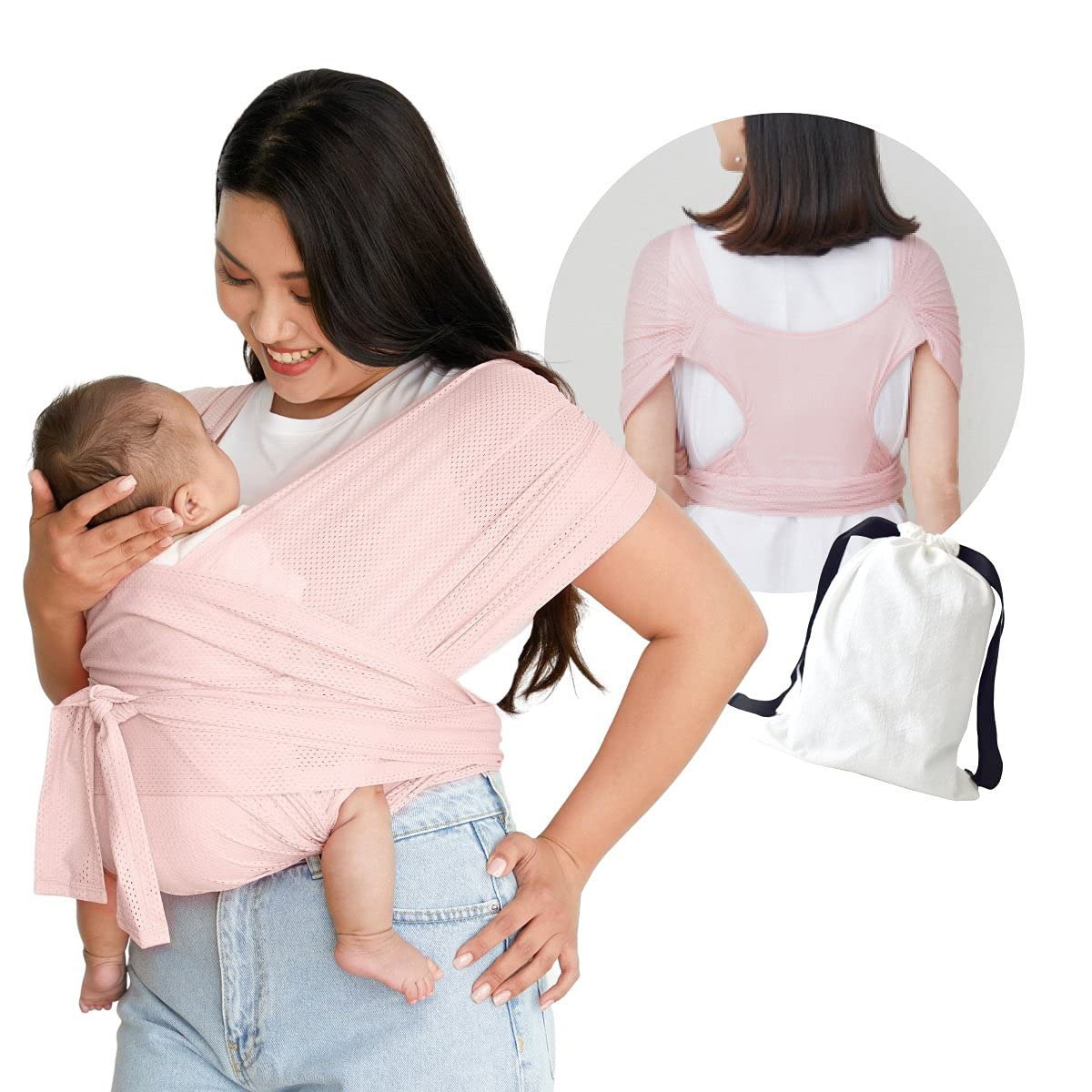 Baby Wrap Carrier | Hands Free Baby Carrier Sling